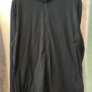 Women’s black zip up
